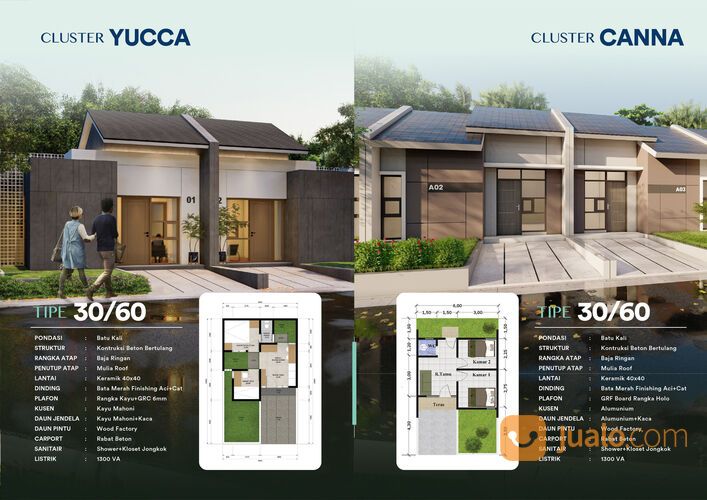 Cluster Canna Keandra Park Rumah Subsidi Residential Perumahan Pusat Kota Cirebon