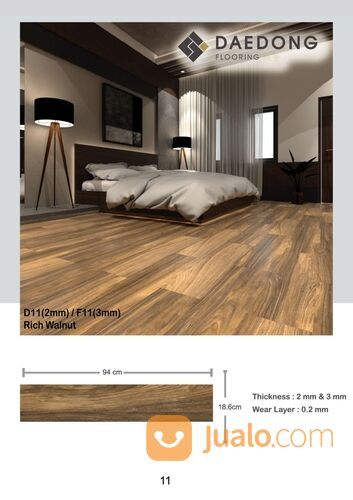 Vinyl Daedong tebal 3mm - Vinyl lantai Daedong