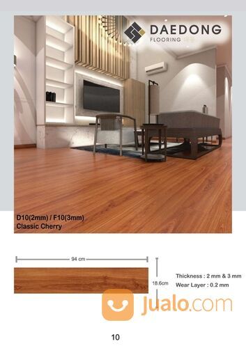 Vinyl Daedong tebal 3mm - Vinyl lantai Daedong