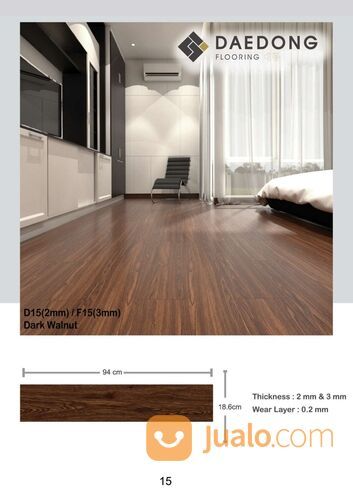 Vinyl Daedong tebal 3mm - Vinyl lantai Daedong