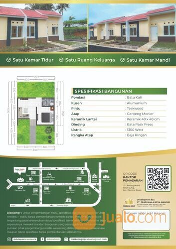 Rumah KPR Subsidi Baru DP 5 jutaan Cicilan 1 juta