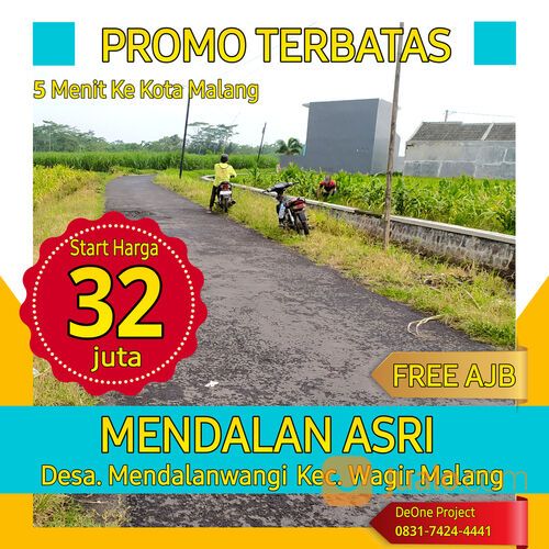 TANAH KAVLING MENDALANWANGI WAGIR