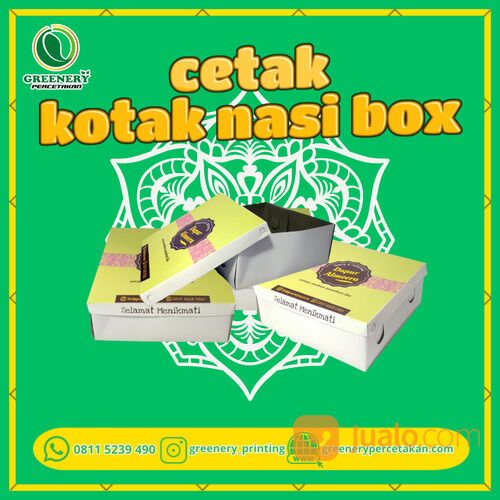 Jasa Cetak Kotak Nasi Box di Palangka Raya WA 0811 5239 490