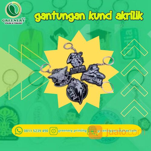 jasa cetak gantungan kunci akrilik di palangkaraya wa 0811-5239-490