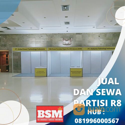 RENTAL BOOTH STAND ALUMUNIUM R8