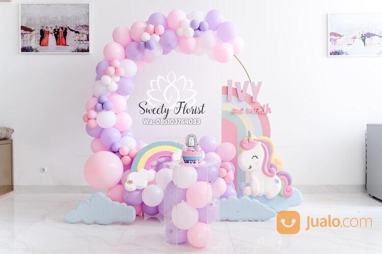 Dekor ultah custom styrofoam palembang