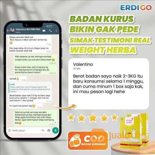 Weight Herba Solusi Buat Si Kurus supaya Gemuk Berisi