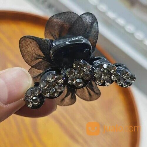 Jepit Rambut Wanita Permata Pita Gaya Korea Jepitan Mini Permata Pita