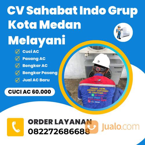 Service AC Pandau Hilir Medan Perjuangan