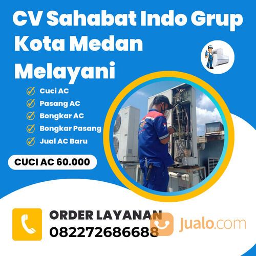 Service AC Tegal Sari Mandala Satu Medan Denai