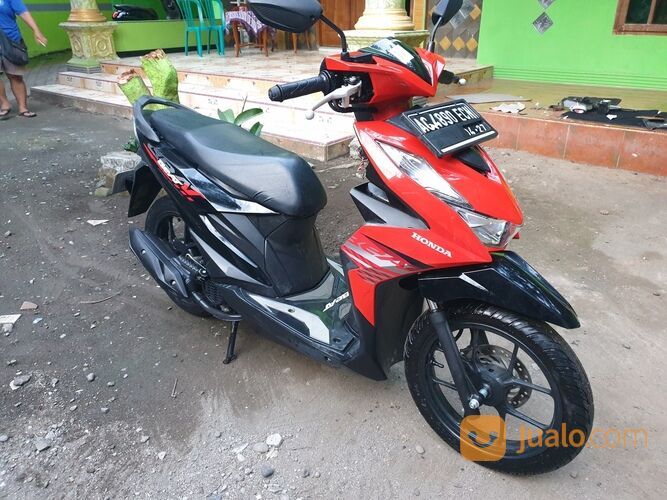 Beat Merah hitam plat AG kediri