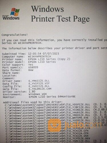 Printer Epson L210 Scan Copy