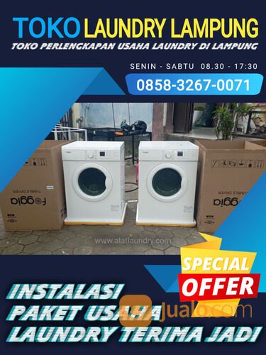 Paket Usaha Laundry | Mesin Laundry Lampung