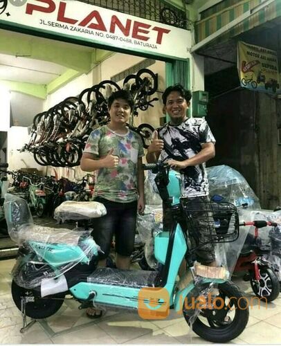 Sepeda listrik isi tempuh 35km