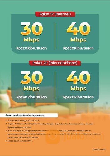 promo pasang baru indihome