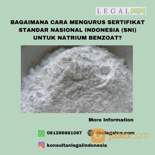 SNI NATRIUM BENZOAT I JASA