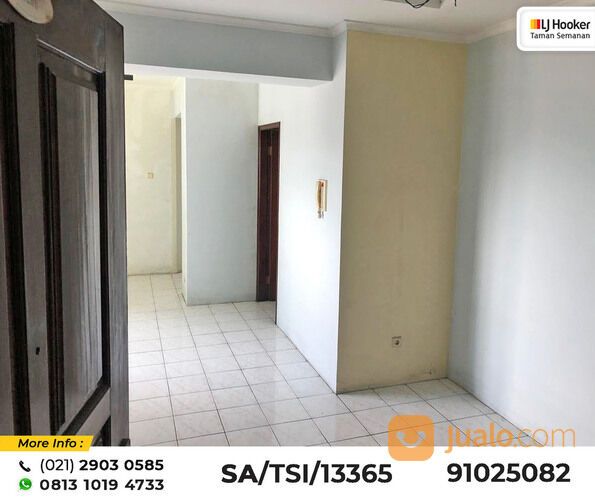 Apartemen Rajawali, Jakarta Pusat, 81 m², Lt. 22, HGB (TSI/13365)