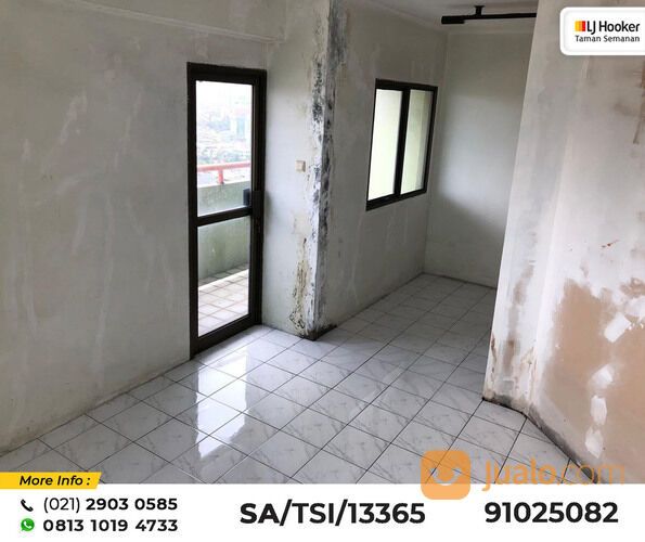 Apartemen Rajawali, Jakarta Pusat, 81 m², Lt. 22, HGB (TSI/13365)