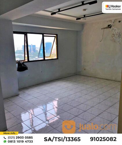 Apartemen Rajawali, Jakarta Pusat, 81 m², Lt. 22, HGB (TSI/13365)