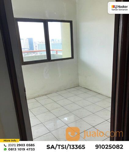 Apartemen Rajawali, Jakarta Pusat, 81 m², Lt. 22, HGB (TSI/13365)