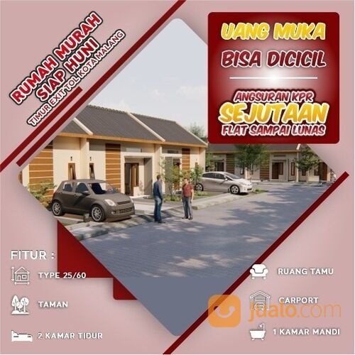 RUMAH SUBSIDI SIAP HUNI DEKAT PASAR SAYUR TEMBORO