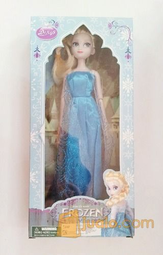 Mainan Boneka Barbie Frozen Ana Elsa Mix Model Tangan Tekuk (7L)