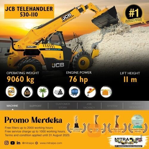 PROMO MERDEKA ALAT BERAT JCB ASAL INGGRIS