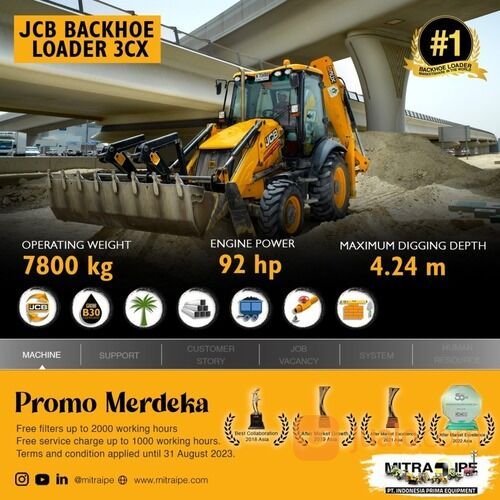 PROMO MERDEKA ALAT BERAT JCB ASAL INGGRIS