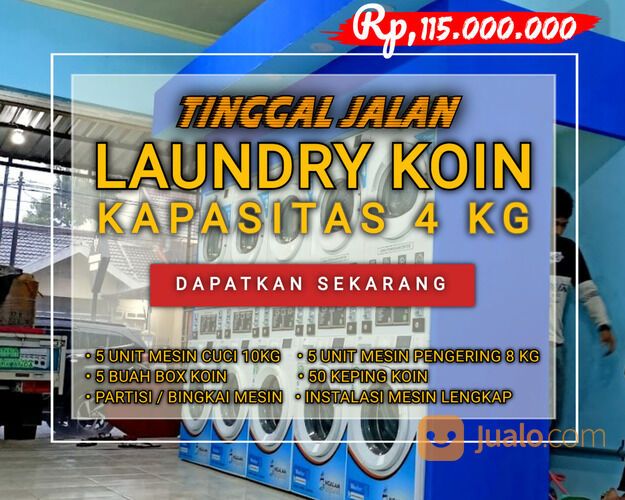 Laundry Koin | Mesin koin Laundry