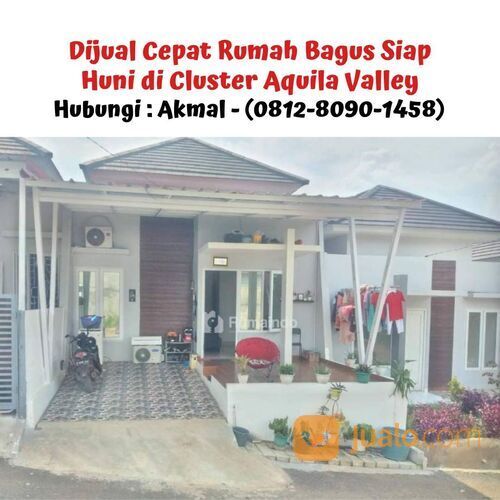 Rumah Bagus Siap Huni di Cluster Aquila Valley (ciseeng)