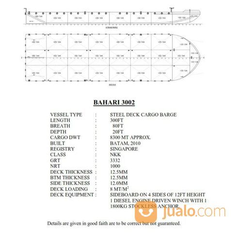 TONGKANG 300FT 1 SET
