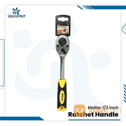 MOLLAR Gagang Sok Kunci Stang Rachet Ratchet 1-2 inch x 24 T