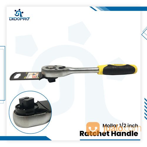 MOLLAR Gagang Sok Kunci Stang Rachet Ratchet 1-2 inch x 24 T