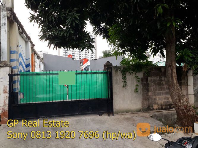 s024 Tanah Tosiga VIII Kebon Jeruk 162m2 selatan Strategis