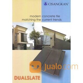 ATAP GENTENG BETON CISANGKAN DUAL SLATE