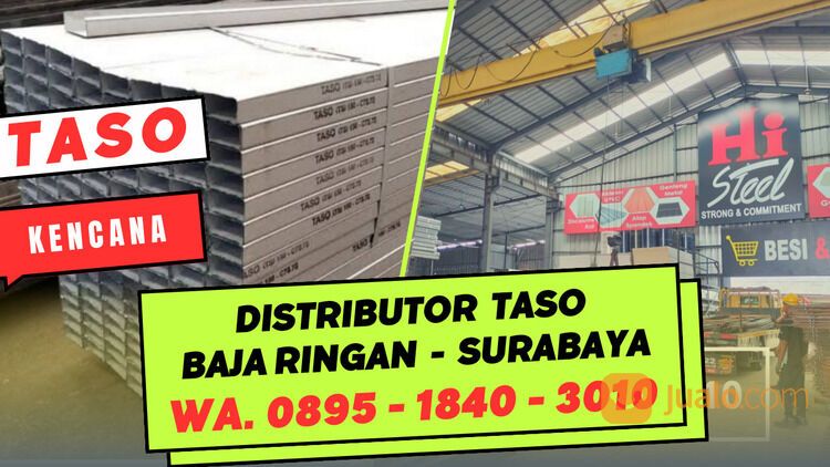 Harga Distributor TASO Baja ringan Surabaya WA. 0895 1840 3010
