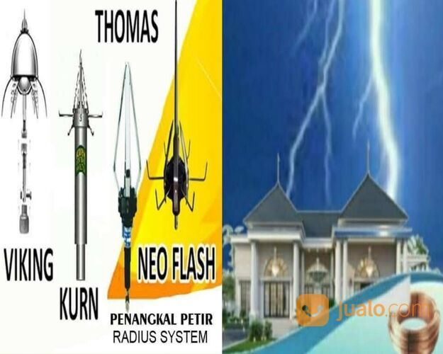 Instalasi Pasang Penangkal Petir Bogor Kota