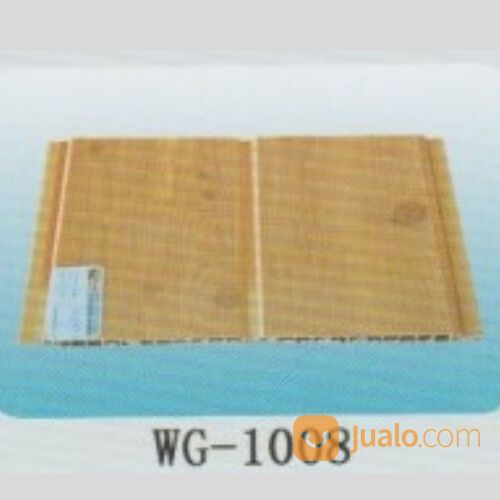 Plafon/Plafond PVC Motif Kayu Anti Rayap Panjang Cusstom