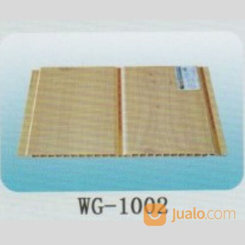 Plafon/Plafond PVC Motif Kayu Anti Rayap Panjang Cusstom