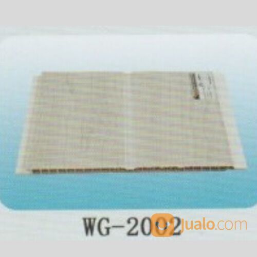 Plafon/Plafond PVC Motif Kayu Anti Rayap Panjang Cusstom