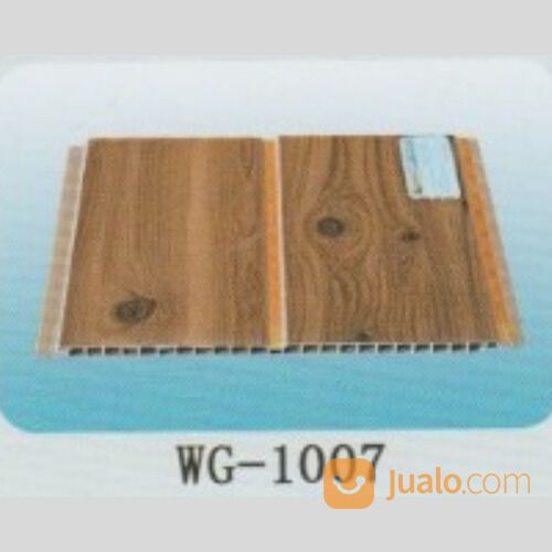 Plafon/Plafond PVC Motif Kayu Anti Rayap Panjang Cusstom