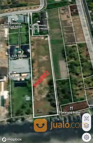 Tanah Los Pantai Pasut Tabanan Dekat Pantai Abian Kapas Amerta Beach