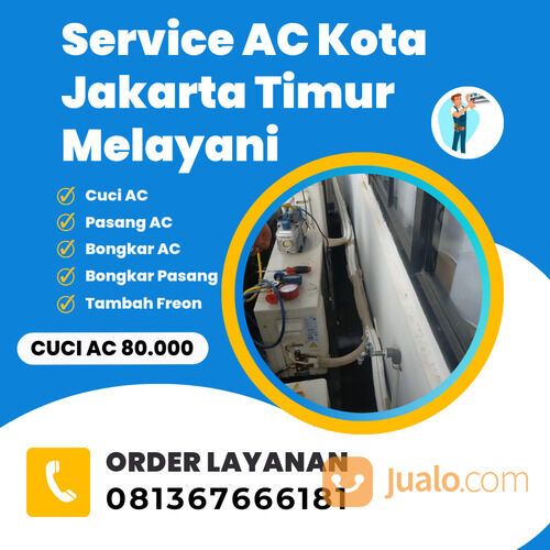 Service AC Malaka Jaya Jakarta Timur 081367666181