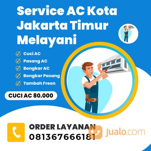 Service AC Utan Kayu Utara Jakarta Timur 081367666181