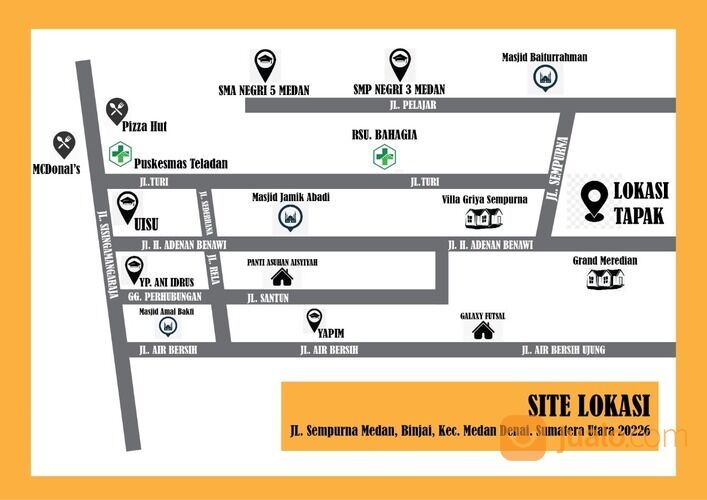 Syawal Residence, Perumahan Nuansa Bali Murah di dekat Kampus UISU