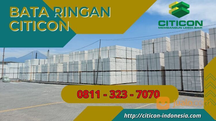 Harga Bata Ringan Citicon Surabaya, 0811-323-7070 (TLP/WA)