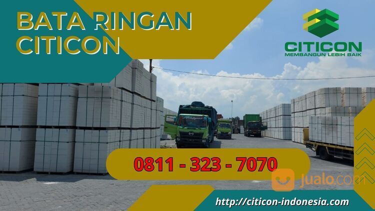 Harga Bata Ringan Citicon Surabaya, 0811-323-7070 (TLP/WA)