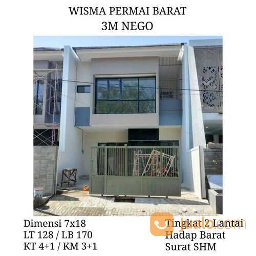 Rumah Wisma Permai Barat Surabaya 3M Nego SHM
