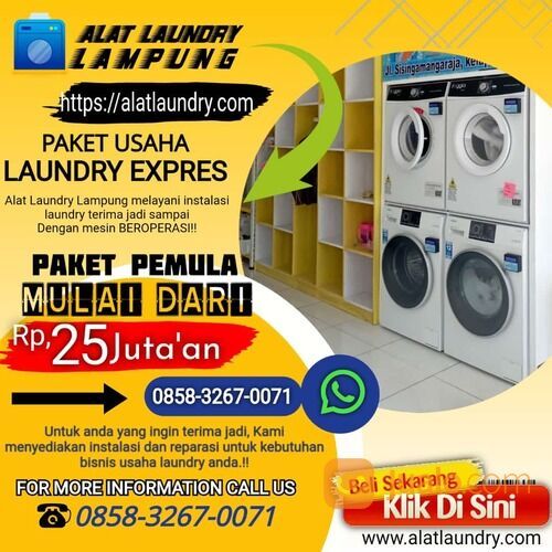 Paket Usaha Laundry kiloan expres