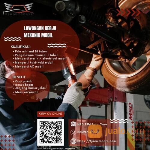 Lowongan Kerja Mekanik Mobil